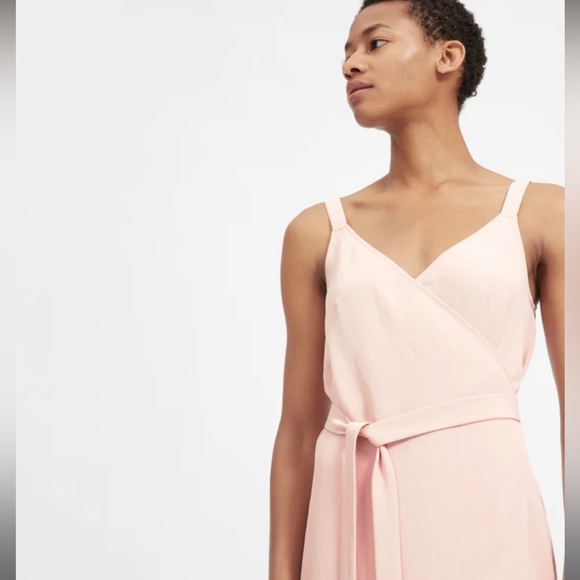 Everlane The Japanese GoWeave Tank Mini Wrap Dress size 00 - Picture 2 of 5